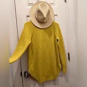 Loft Mistered Yellow Blouse